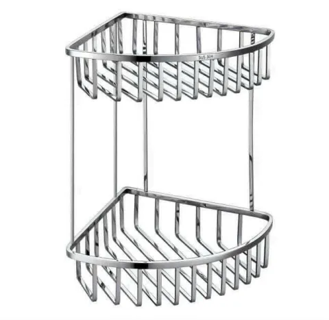 Phụ kiện nhà tắm, kệ góc inox 304 đặc