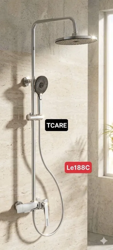 Bộ sen cây tắm đứng nóng lạnh TCARE TS- 188C