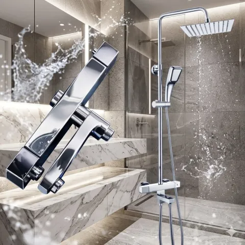 Bộ sen cây tắm đứng nóng lạnh TCARE TS-41179