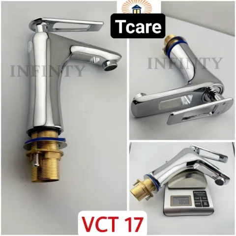 	Vòi rửa Lavabo, vòi rửa Tay hàng đồng cao cấp  VCT 17