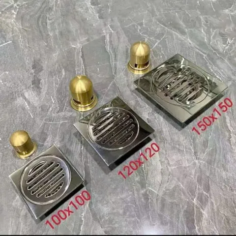 Phụ kiện nhà tắm, thoát sàn đuôi đồng 12*12 dày