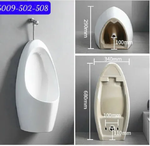 Tiểu cơ treo, bộ xả cơ bằng đồng 