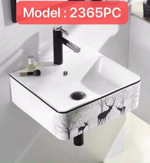 Chậu rửa mặt Lavabo hình hươu 2365PC