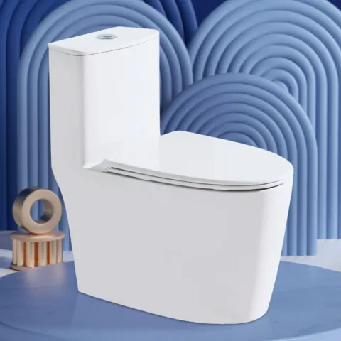 Bồn cầu vệ sinh nhà tắm men hiệu ứng lá khoai TCARE TB-02222