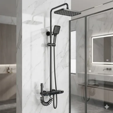 Bộ sen cây tắm đứng nóng lạnh TCARE TS 4166