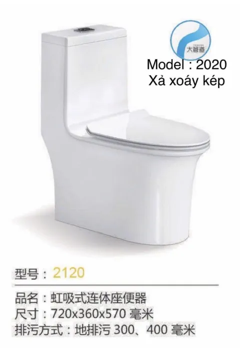 Bồn cầu vệ sinh trứng TB 2020