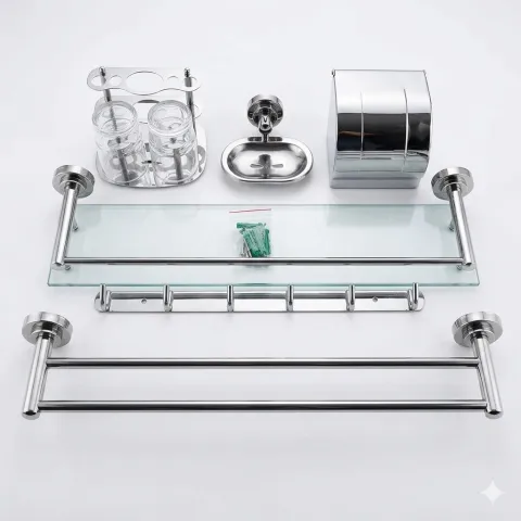 Bộ phụ kiện 6 món nhà tắm - M19