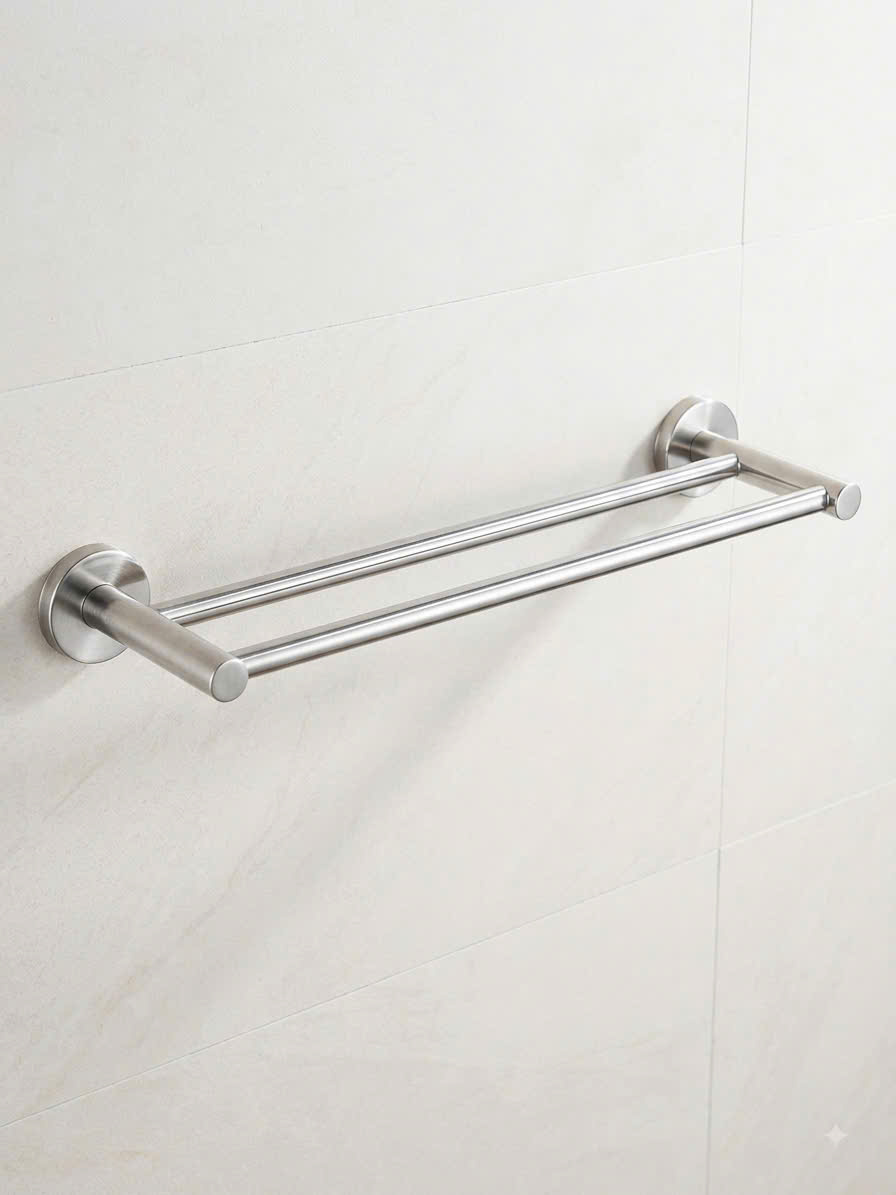 Giá treo khăn mặt 2 tầng