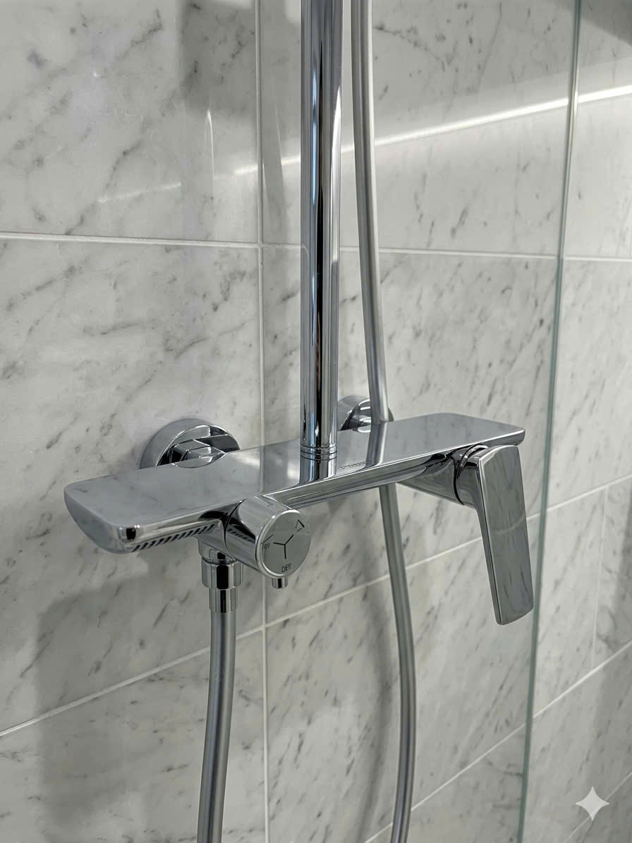 Bộ sen cây tắm đứng nóng lạnh TCARE -le KH12