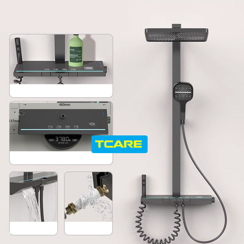 Bộ sen cây tắm đứng TCARE TS 4013